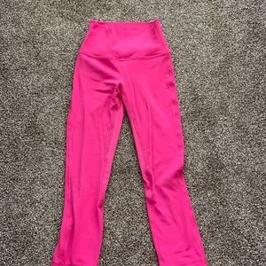 Lululemon Hot Pink Leggings